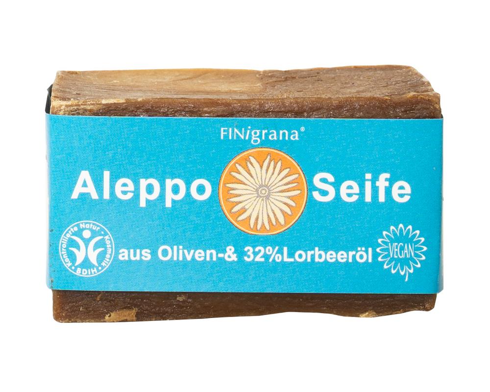 Aleppo Olivenseife mit 32% Lorbeeröl 165 g