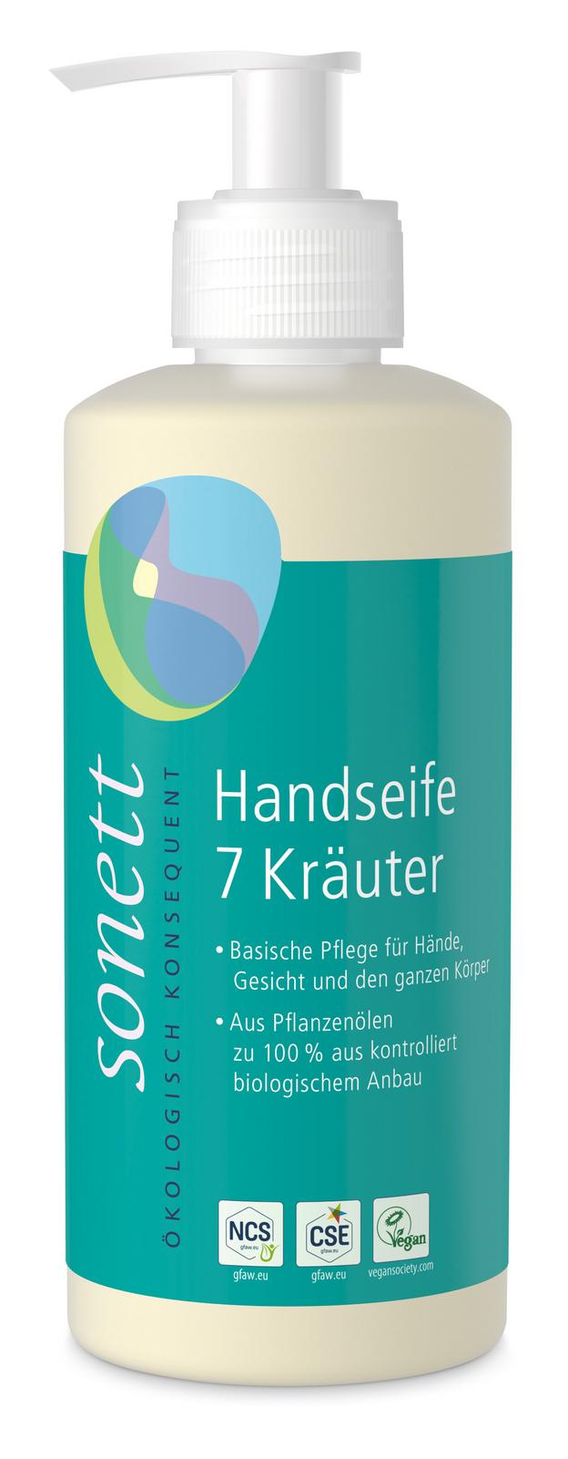 Handseife 7 Kräuter Spender 300 ml