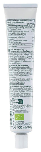 Delikatess-Senf demeter  Tube 100 ml