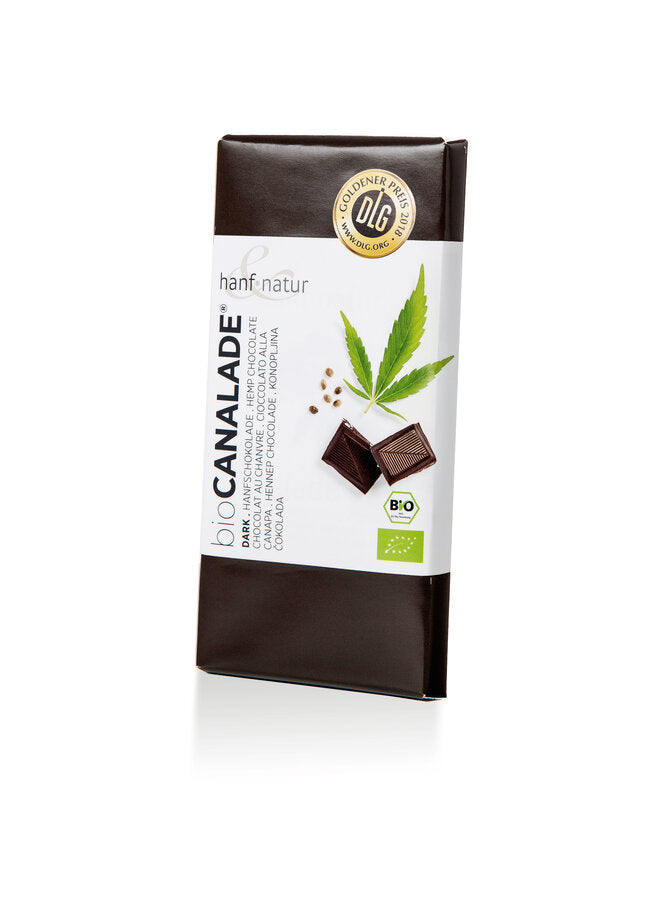 Canalade Dark ZB-Schokolade mit Hanfsamen 100 g