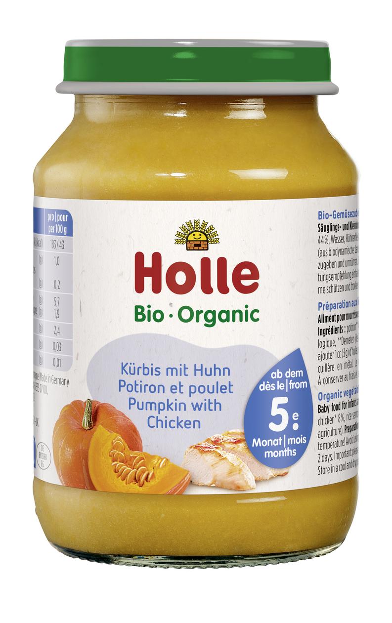 Kürbis mit Huhn ab 5.Monat 190 g