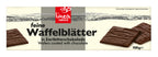 Waffelblätter Zartbitter 100 g