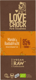 Lovechock Tafel Mandel & Baobabfrucht 70 g