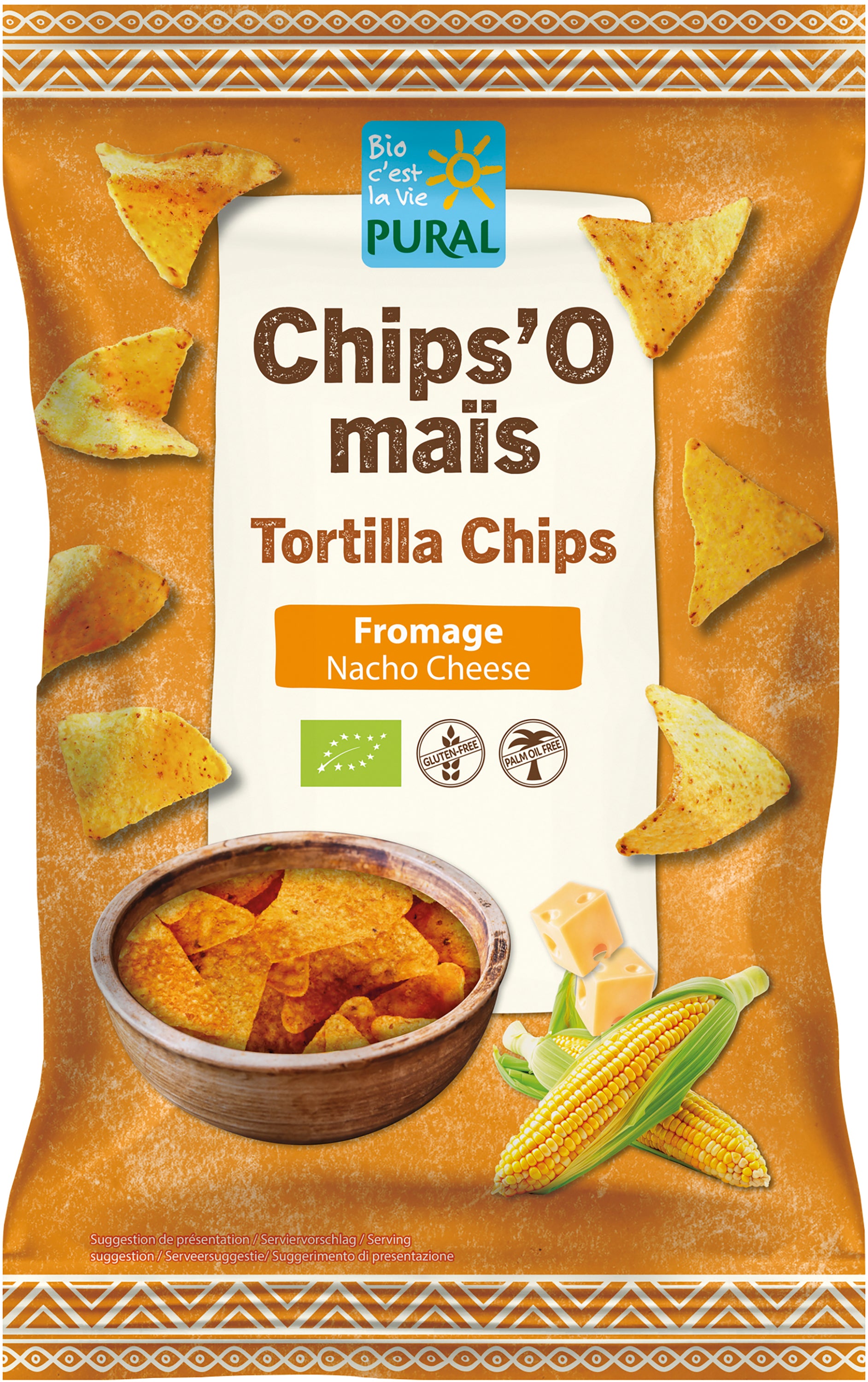 Chips'O mais Nacho Cheese 125 g