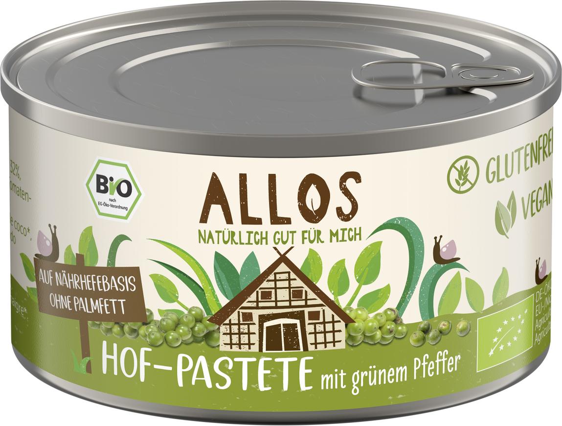 Hof Pastete Grüner Pfeffer 125 g
