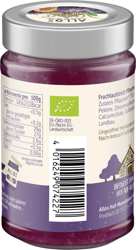 Frucht Pur 75% Pflaume 200 g