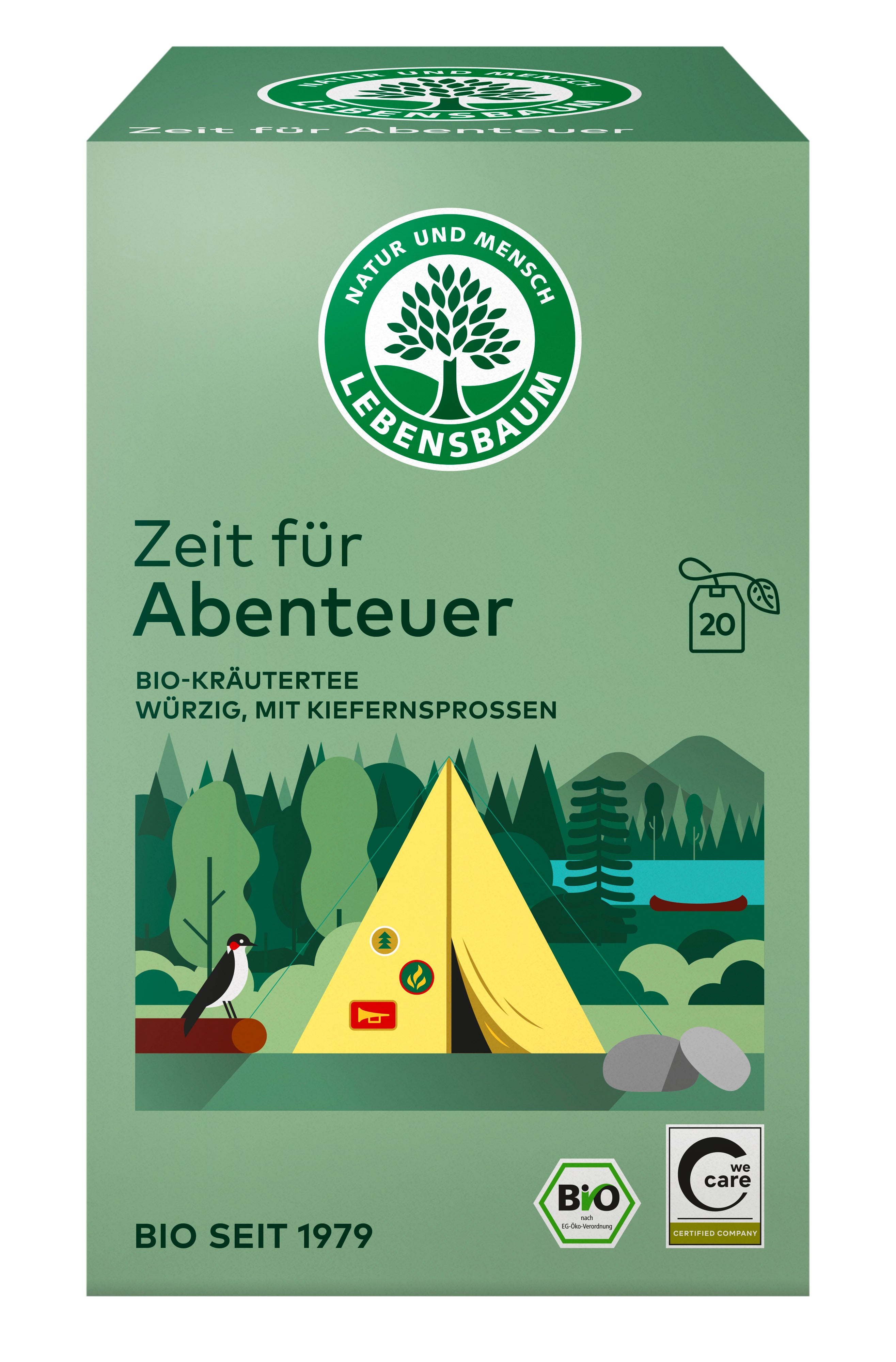 Zeit für Abenteuer Kräutertee 20x2g