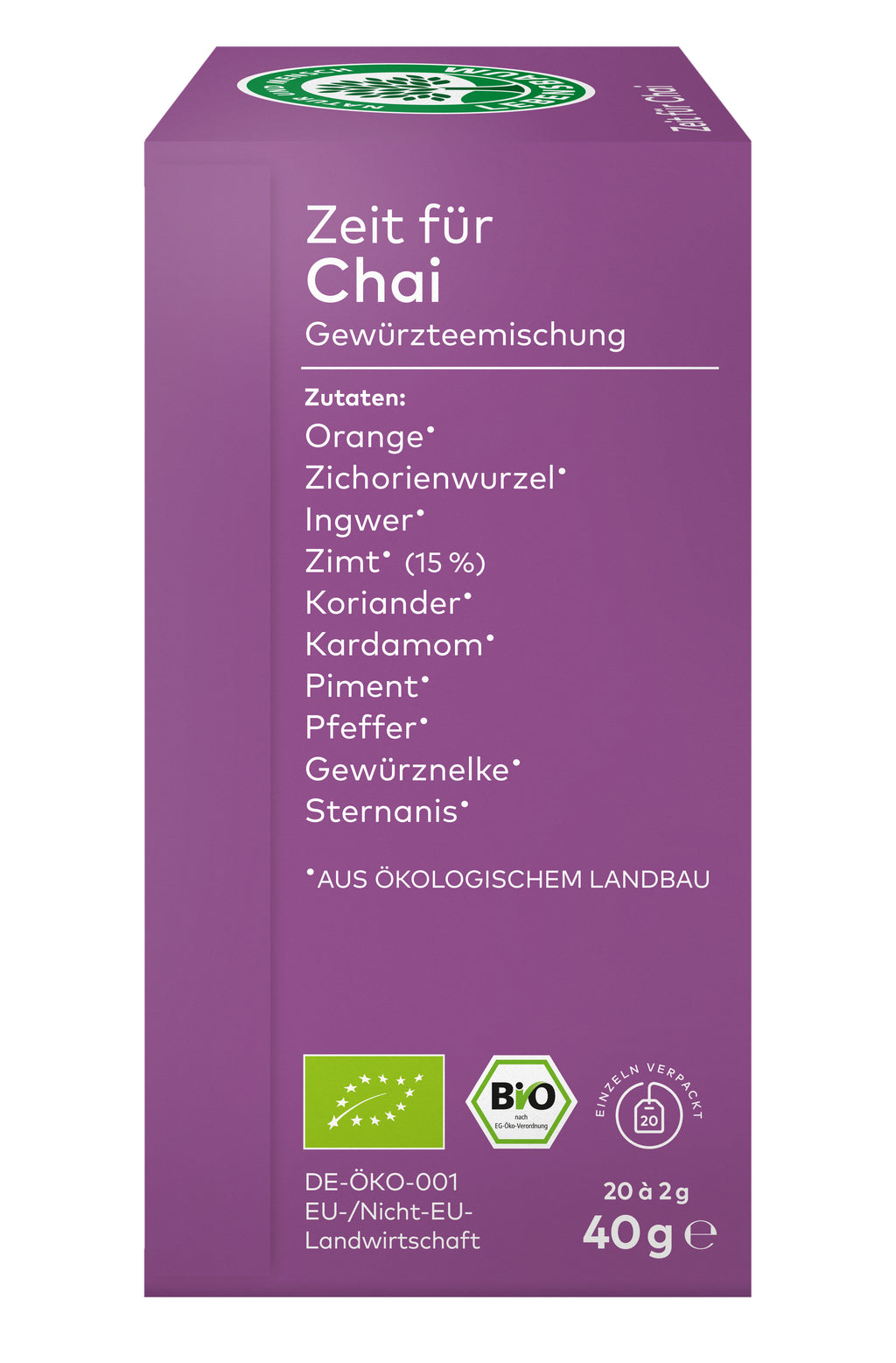 Zeit für Chai Gewürztee 40 g