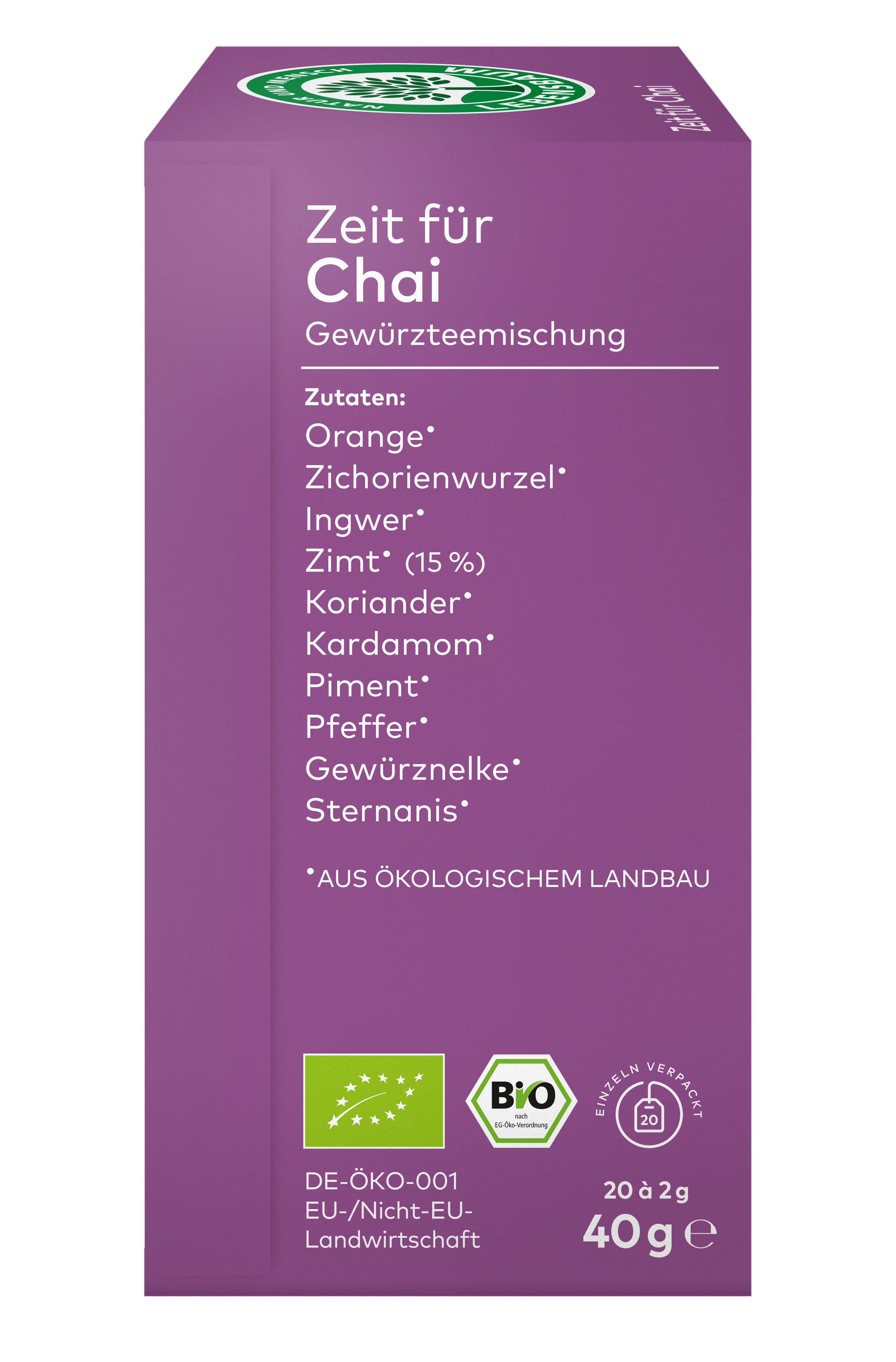 Zeit für Chai Gewürztee 40 g