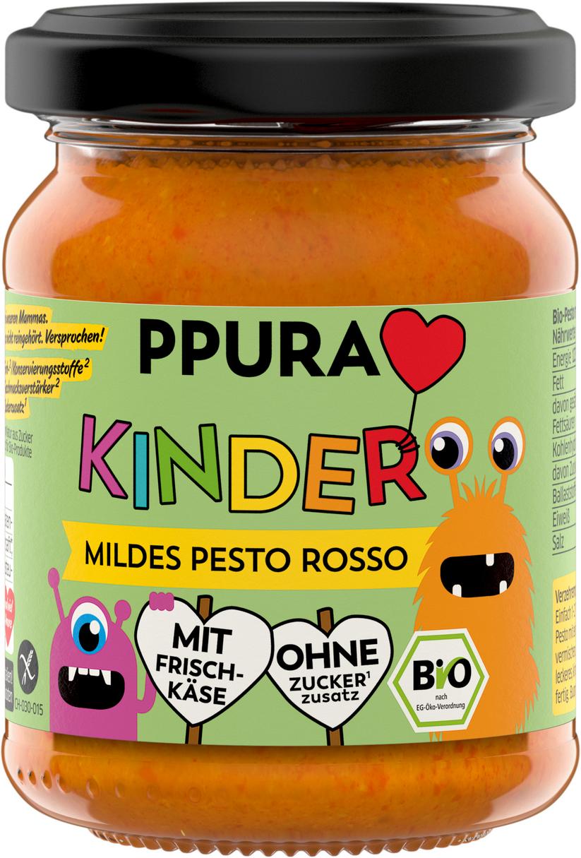 Kinder Mildes Pesto Rosso mit Frischkäse 120 g
