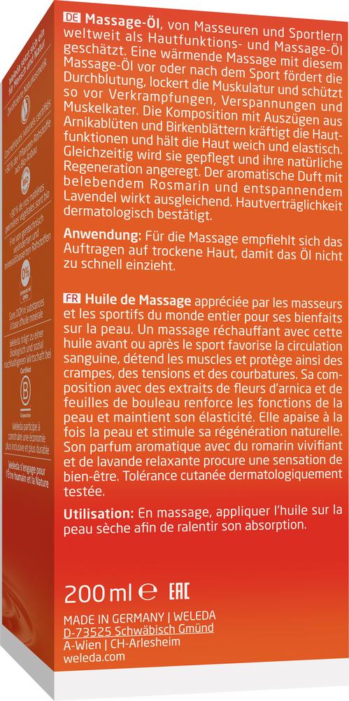Arnika Massageöl 200 ml