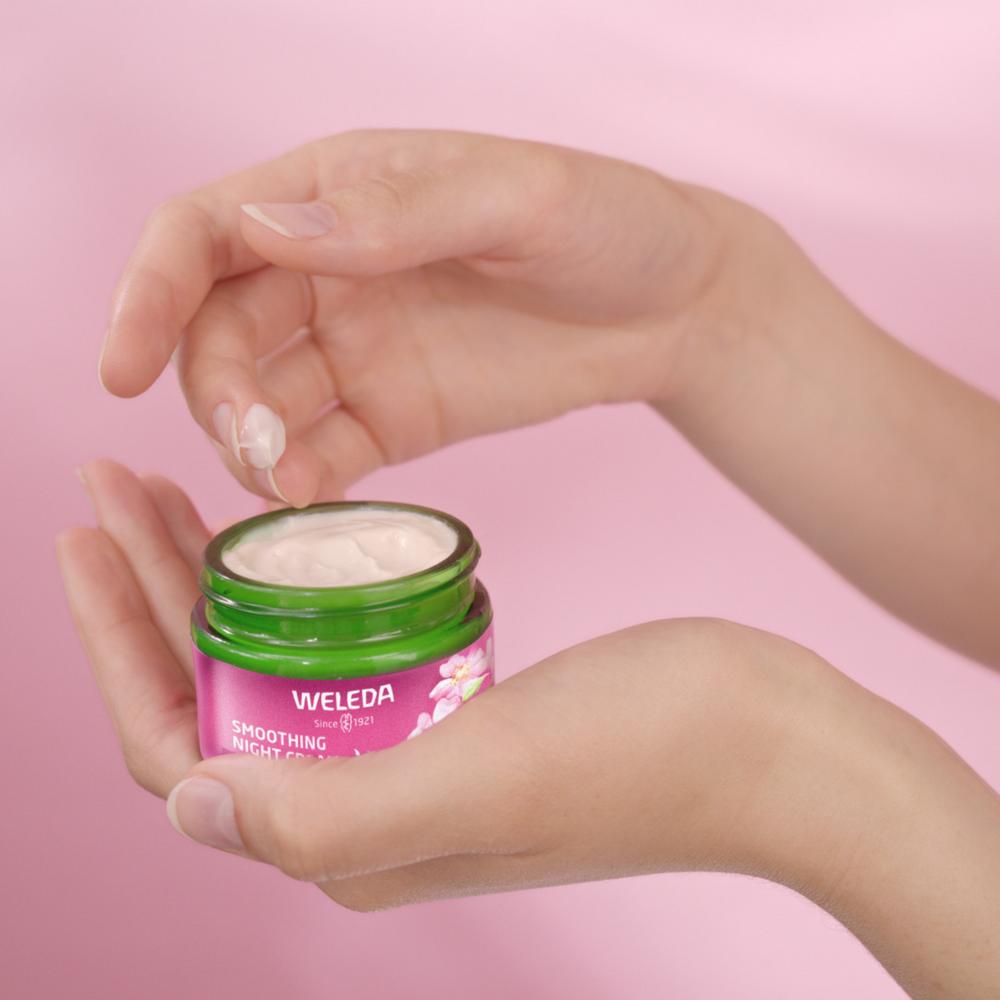 Glättende Nachtpflege Wildrose&Weisser Tee 40 ml