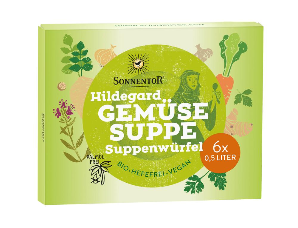 Gemüse Suppenwürfel Hildegard 60 g