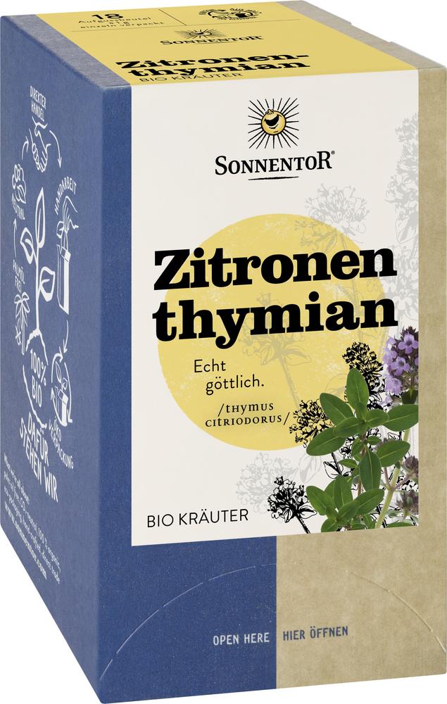Zitronenthymian Tee Doppelkammerbeutel 18 g