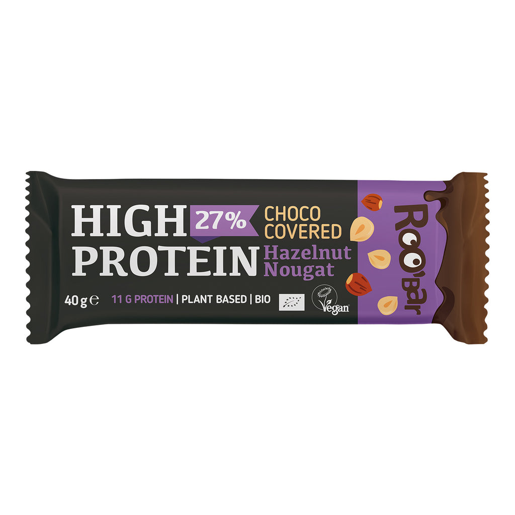 Roobar-Riegel High Protein Haselnuss Nougat  Schok 40 g