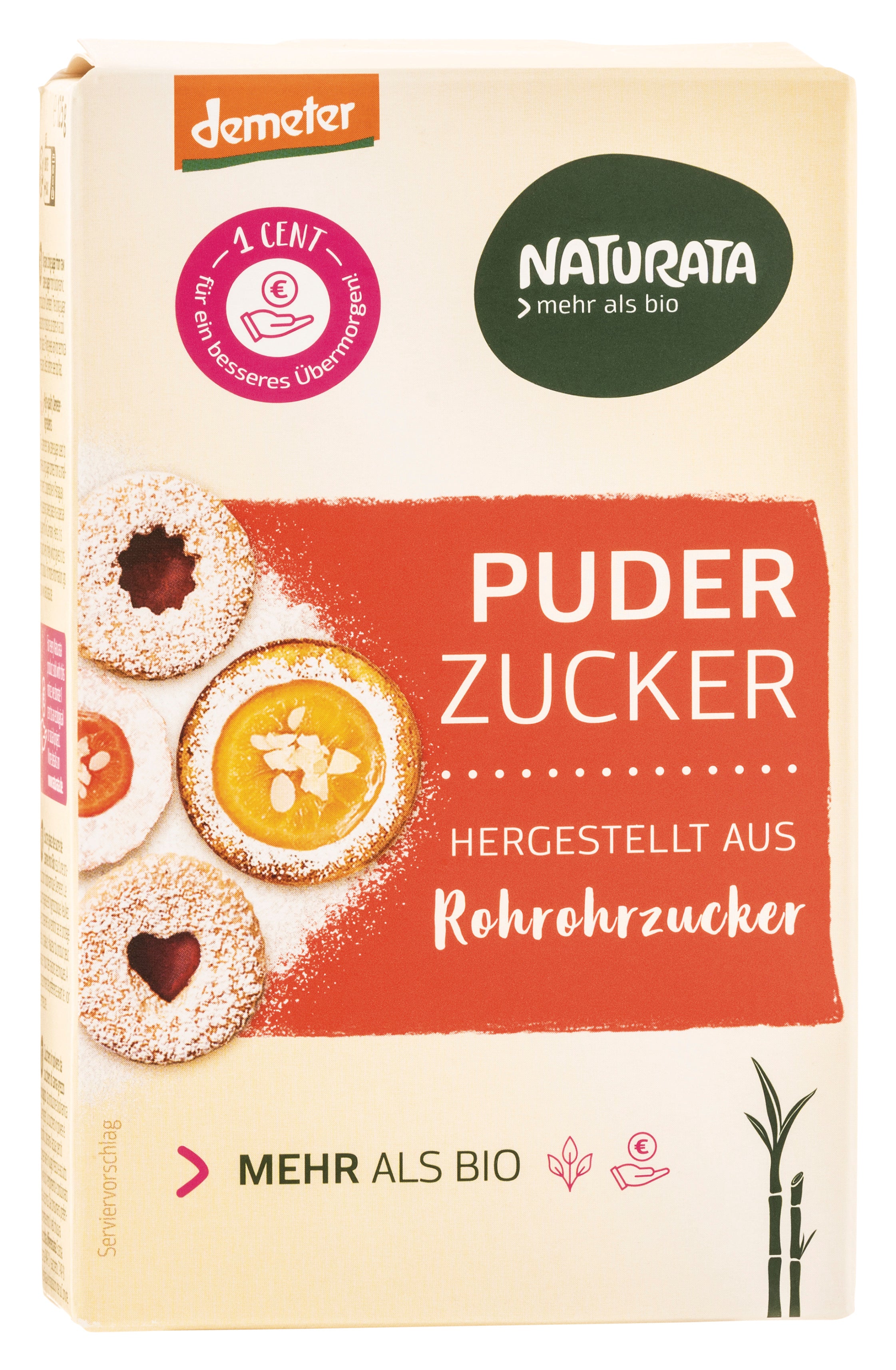 Puderzucker demeter 125 g