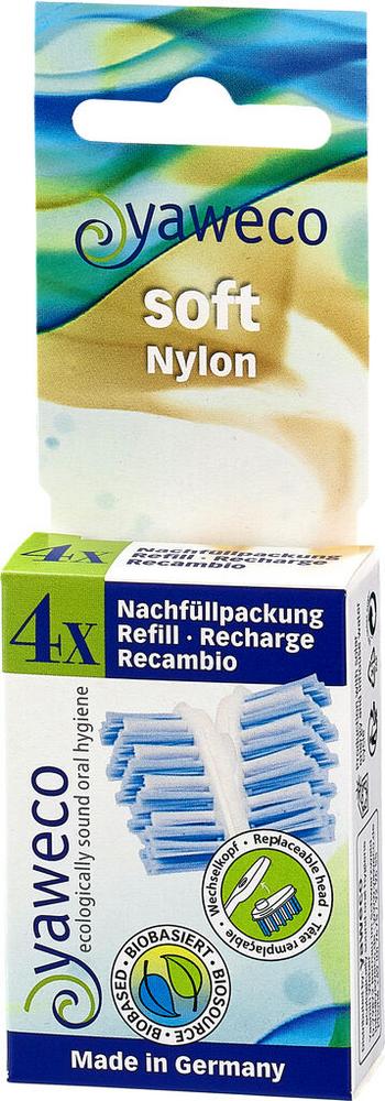 yaweco Nachfüllpackung 4 Ersatzköpfe soft für yawe 4 Stk