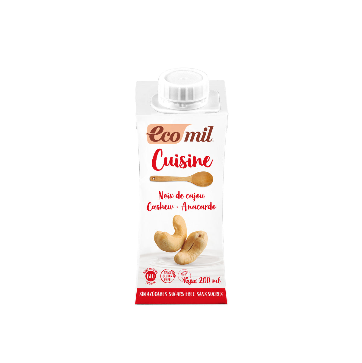 Cuisine Cashew Nature Sahneersatz zuckerfrei 200 ml