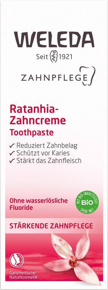 Ratanhia Zahncreme 75 ml