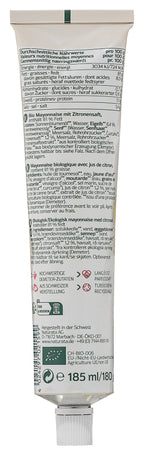 Zitronen Mayo demeter in der Tube 185 ml