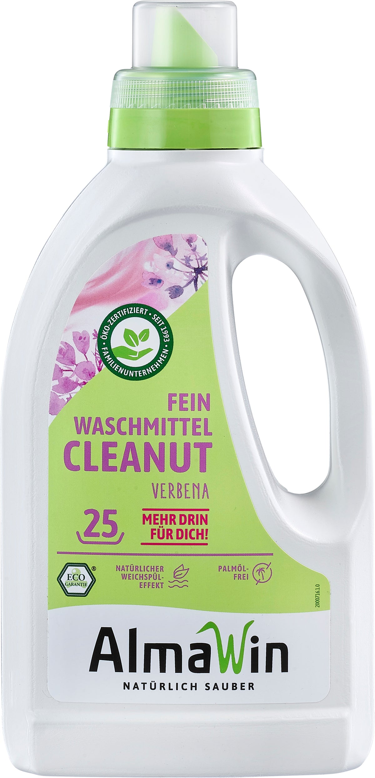 Cleanut Flüssiges Colorwaschmittel ohne Palmöl 750 ml