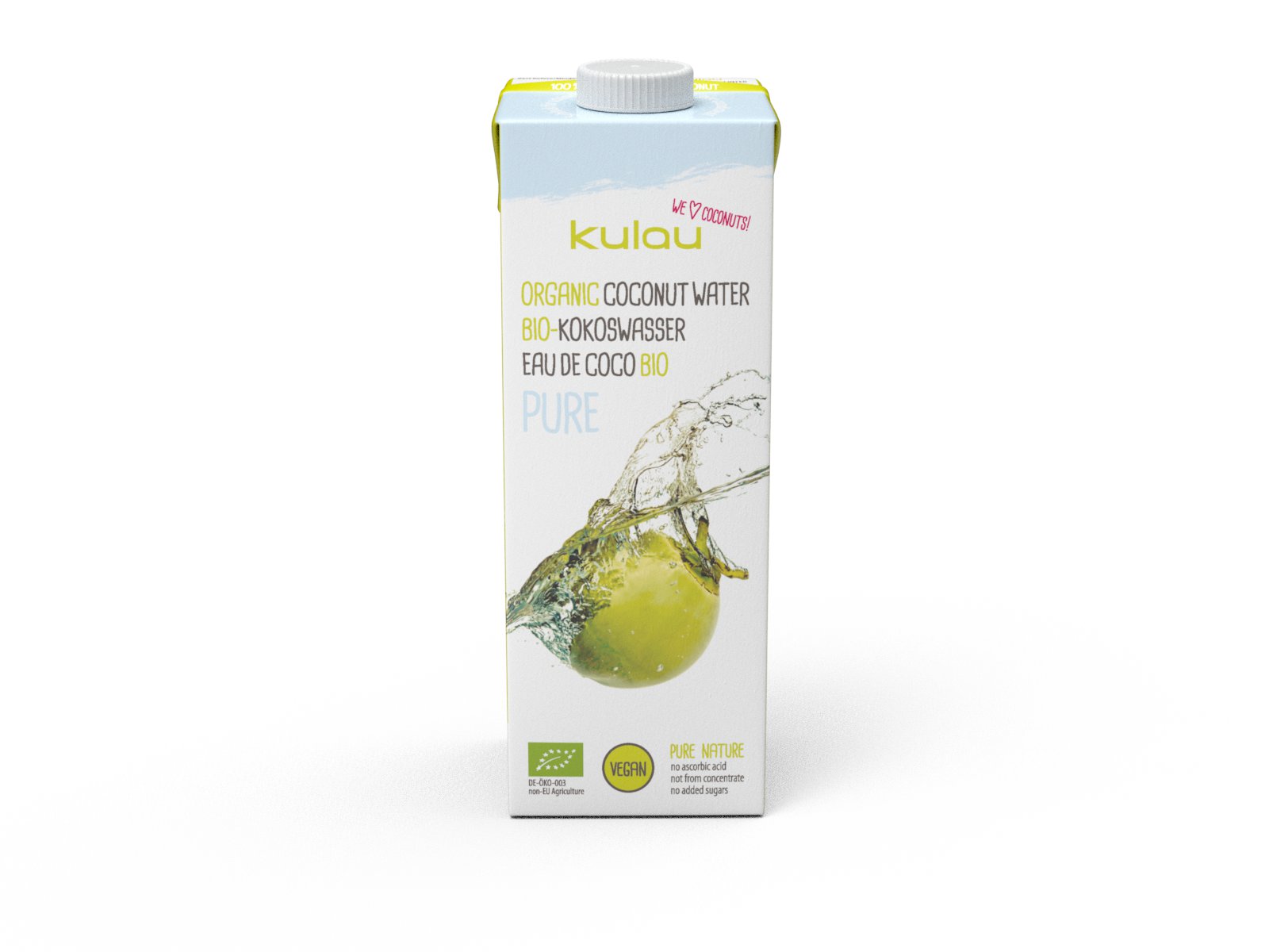 Pure Coconut Kokoswasser 1 l