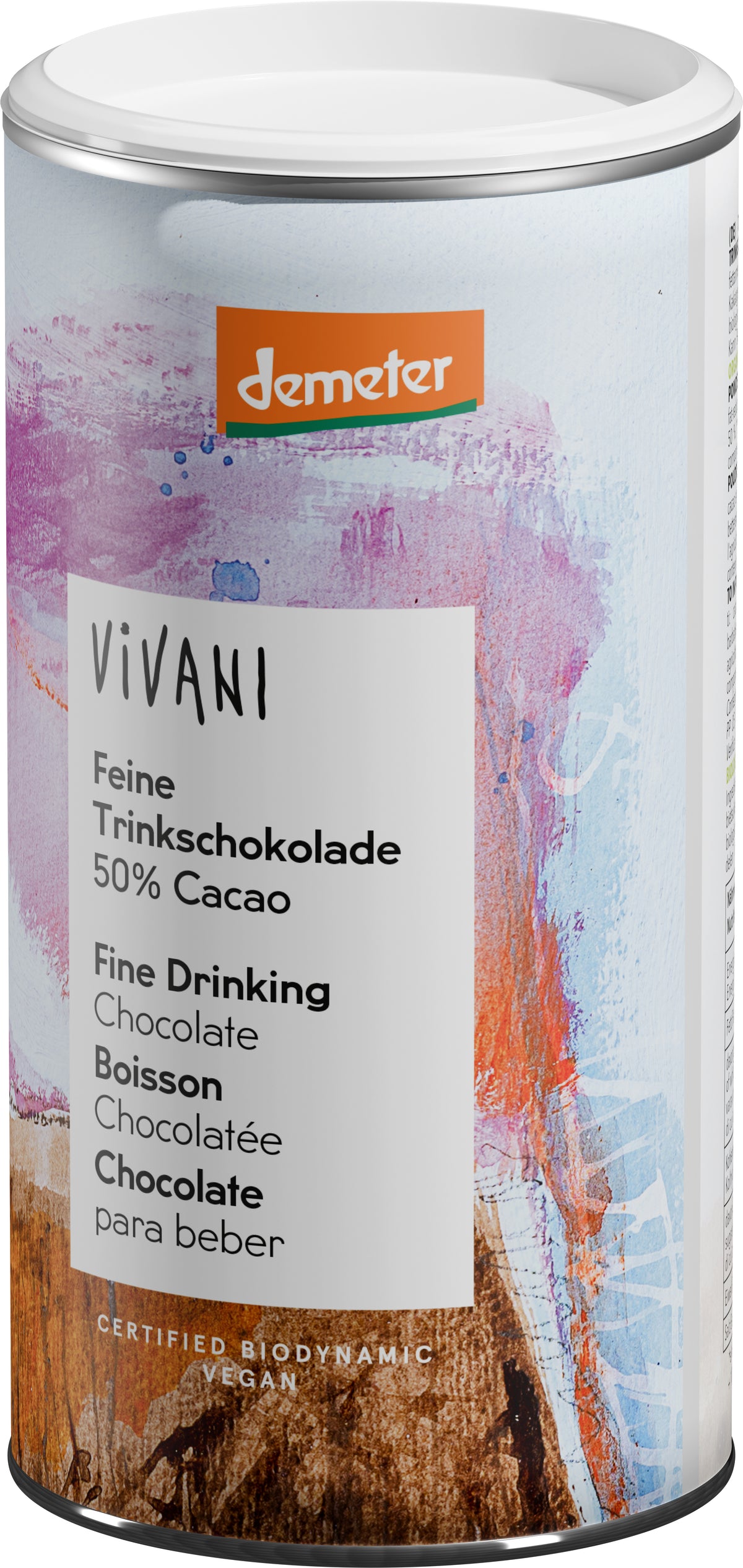 Trinkschokolade 50% Kakao demeter 300 g