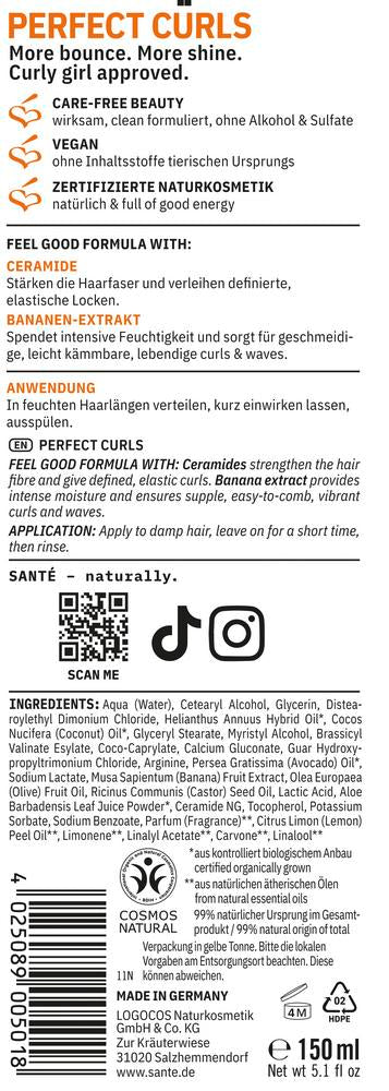Perfect Curls Conditioner 150 ml