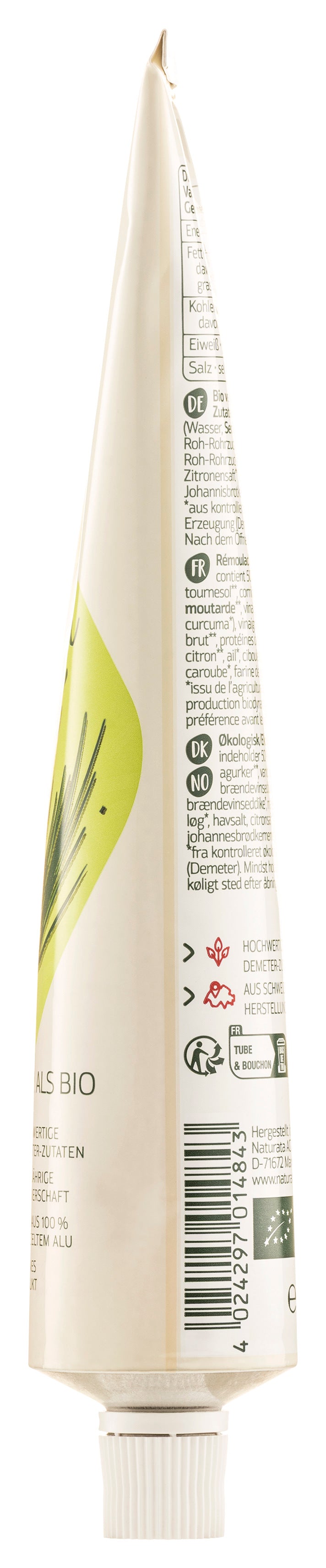 Vegane Remoulade demeter Tube 190 ml