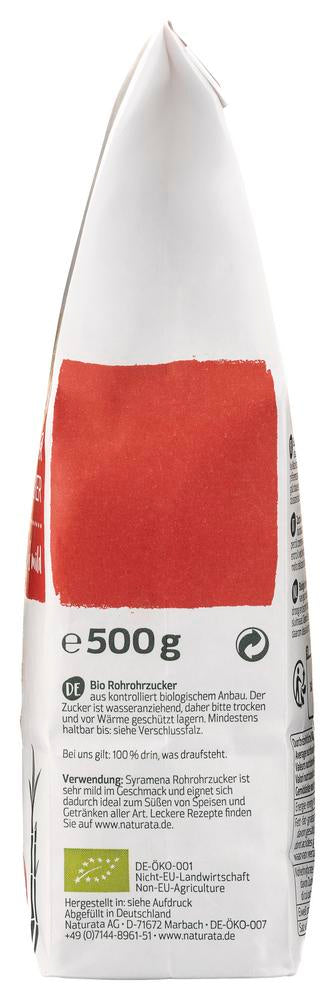 SYRAMENA Roh-Rohrzucker 500 g