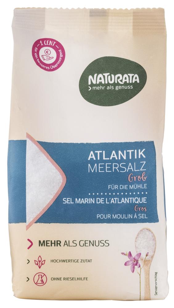 Atlantik-Meersalz  grob für die Mühle 500 g