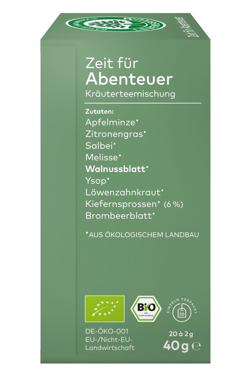 Zeit für Abenteuer Kräutertee 20x2g