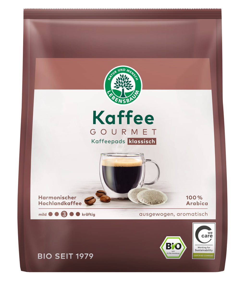 Pads Gourmet Caffe Crema klassisch 126 g