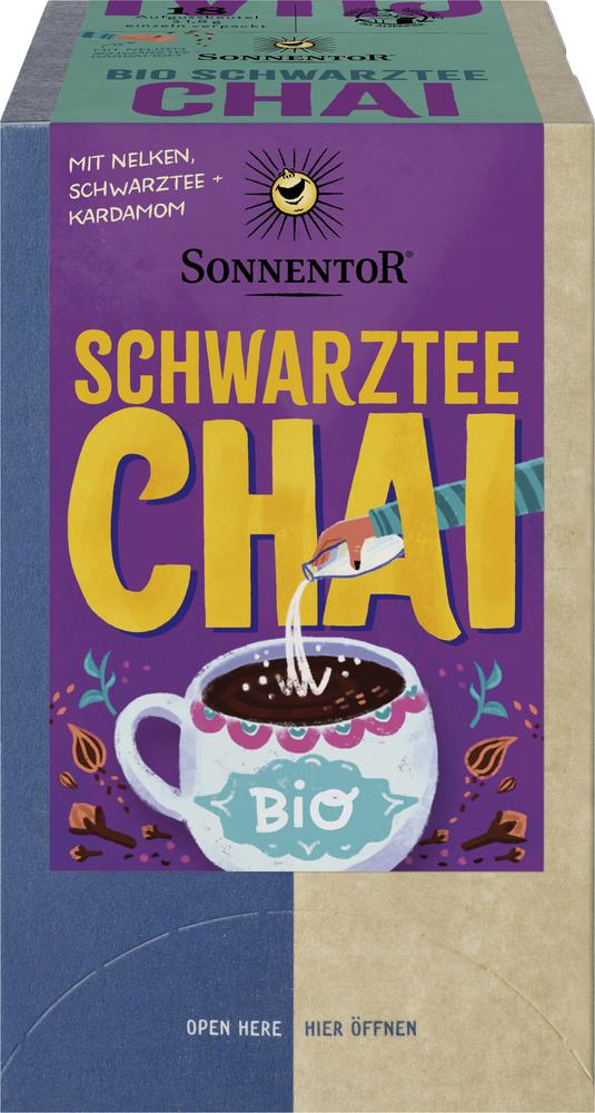 Schwarztee Chai Tee Doppelkammerbeutel 32,4 g