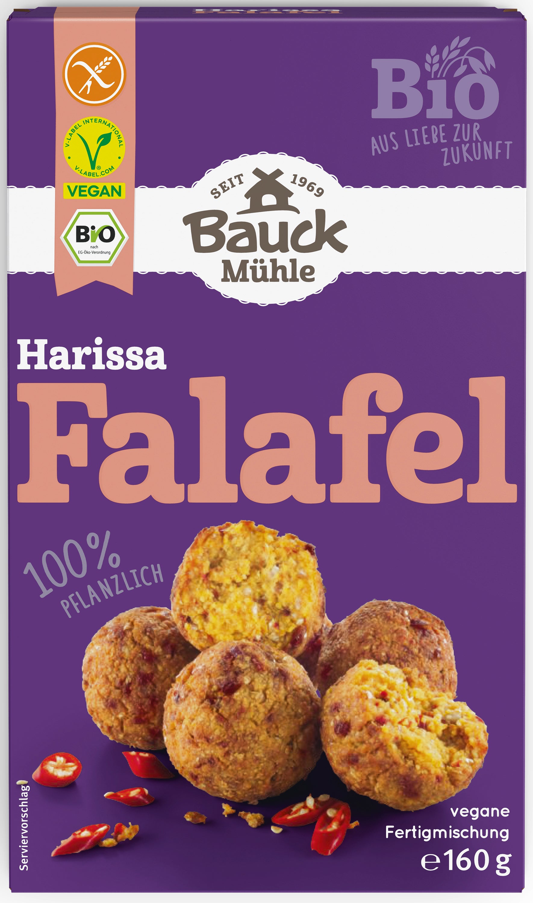 Harissa Falafel Fertigmischung 160 g