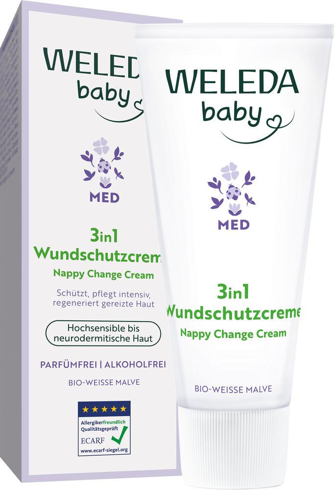 Med 3in1 Wundschutzcreme Weisse Malve 50 ml