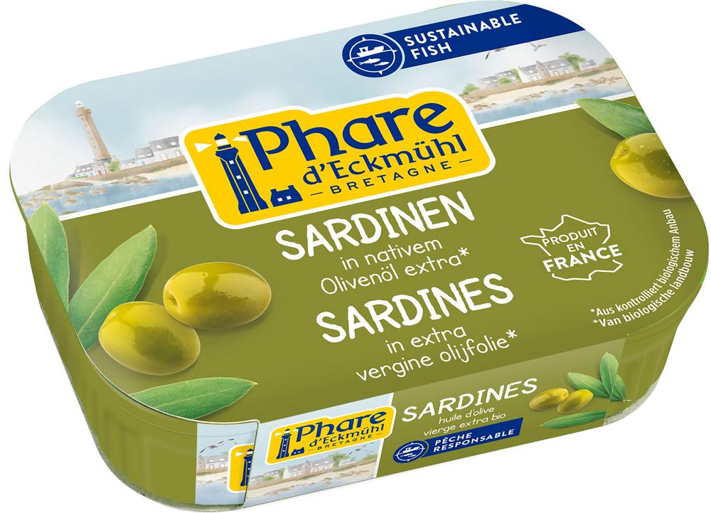 Sardinen in Bio-Olivenöl 135 g