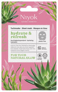 Feuchtigkeitsspendende Tuchmaske hydrate & refresh 1 Stk