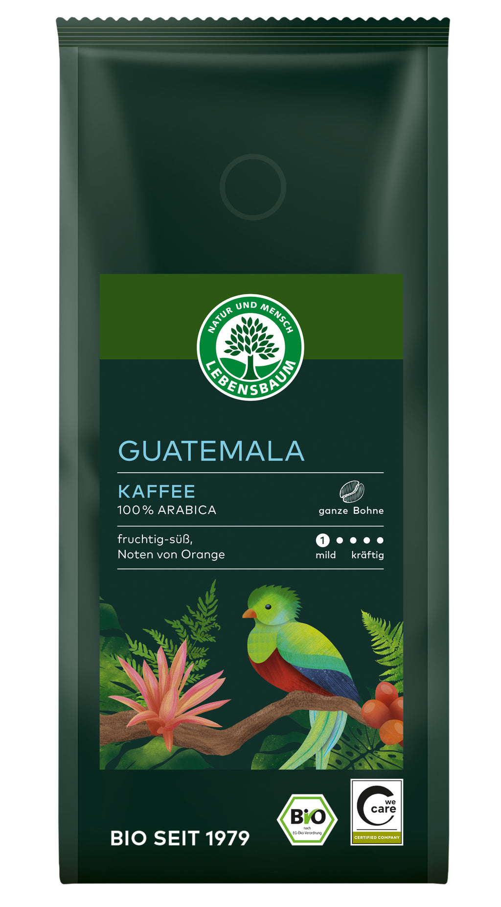 Guatemala Kaffee ganze Bohne 250 g