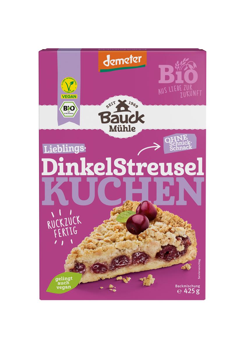 Backmischung Dinkel Streuselkuchen demeter 425 g