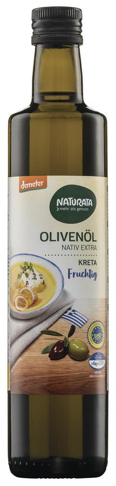 Olivenöl aus Kreta nativ extra demeter 500 ml