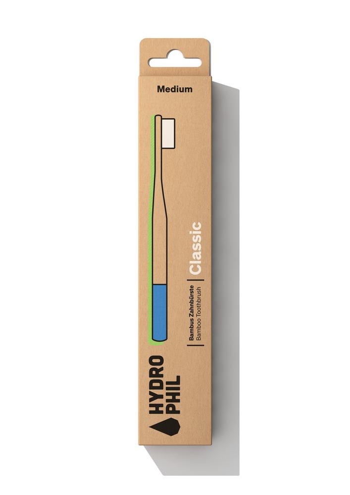 Zahnbürste Classic medium / natur&atlantic ocean 1 Stk