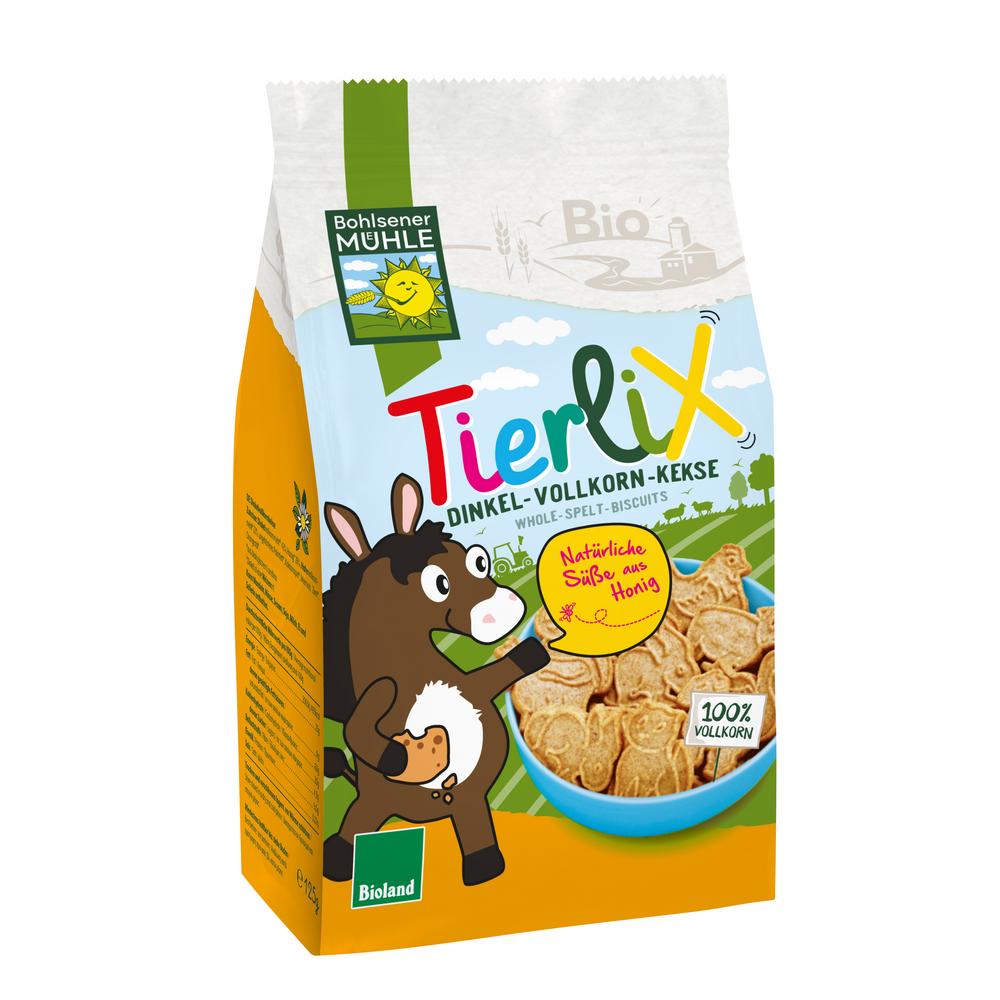 TierliX Dinkel-Vollkorn-Kekse 125 g