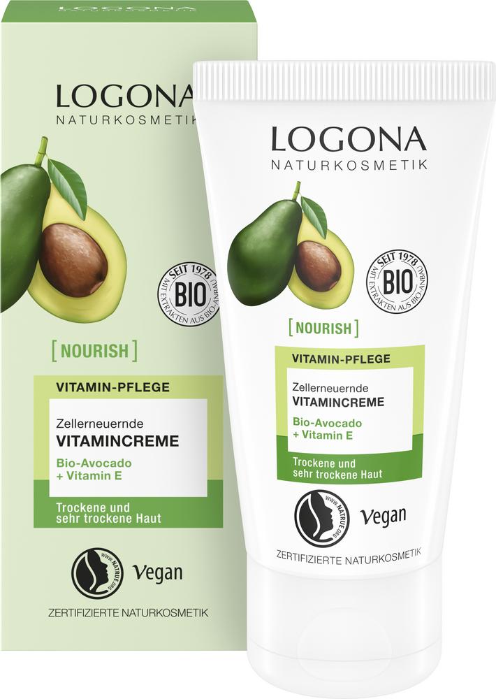 NOURISH Zellerneuernde Vitamincreme mit BioAvocado 50 ml