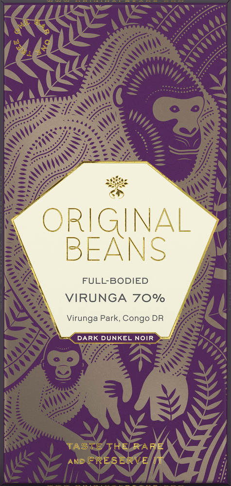 Virunga Kongo 70% Kakao 70 g