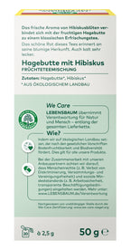Hagebutte mit Hibiskus Früchtetee 50 g
