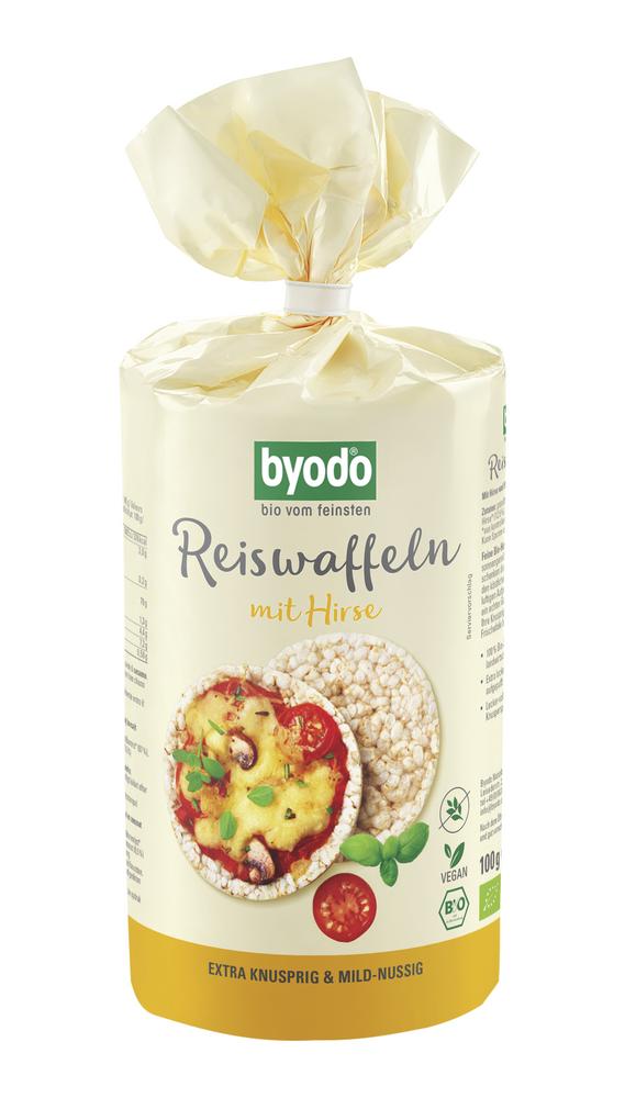 Reiswaffeln mit Hirse 100 g