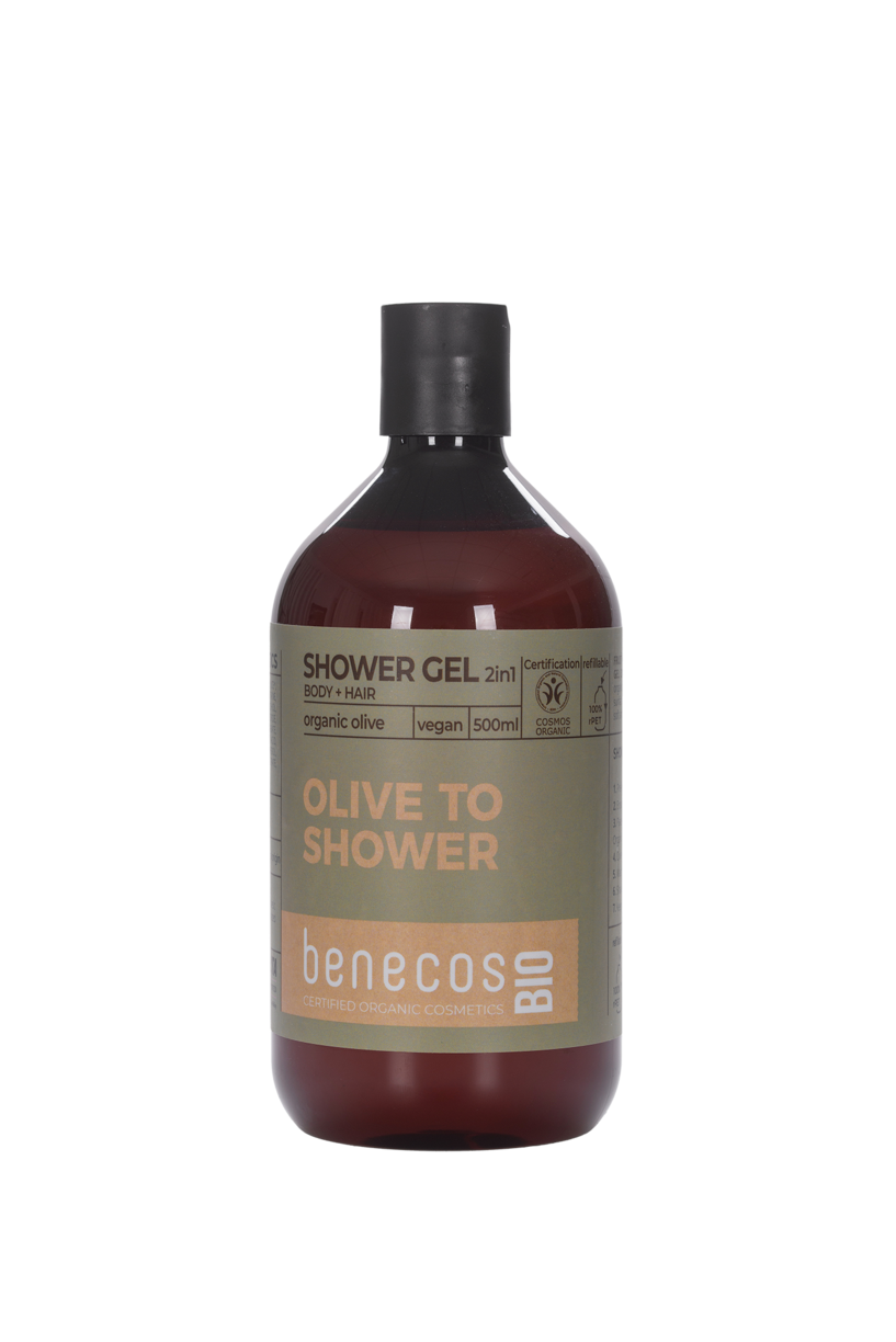 2in1 Duschgel Haut & Haar Olive - Geduscht, nicht 500 ml