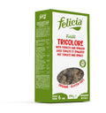 Reis-Tricolore Fusilli - 3-farbig natur, Tomate, S 250 g