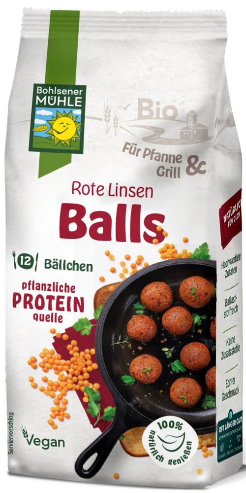 Rote Linsen Balls 165 g